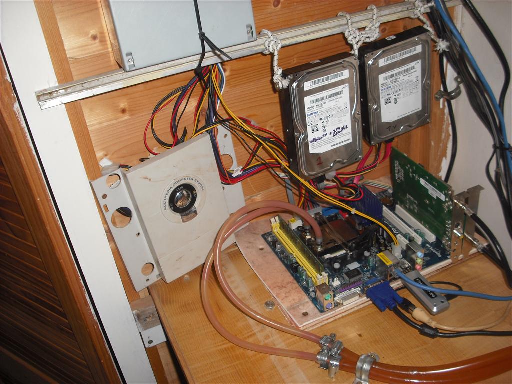 My linux server at the time