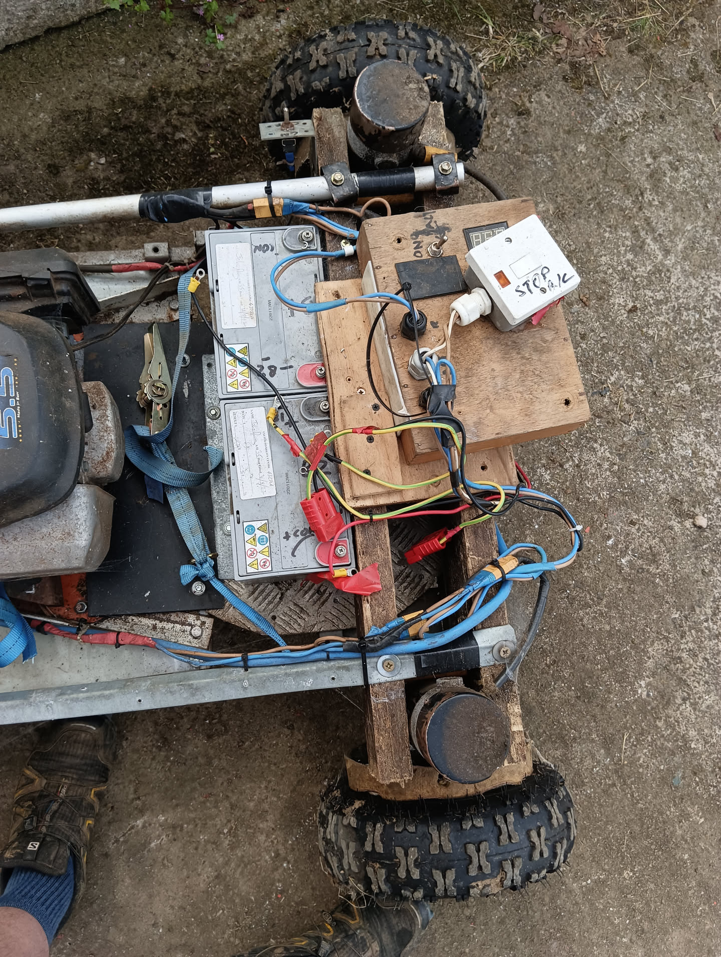 Before moving the gas box, which can be more easily removed